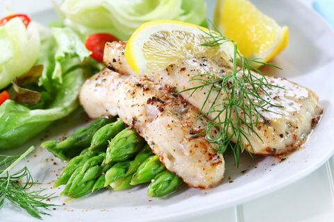 Menú de dieta de esquilo